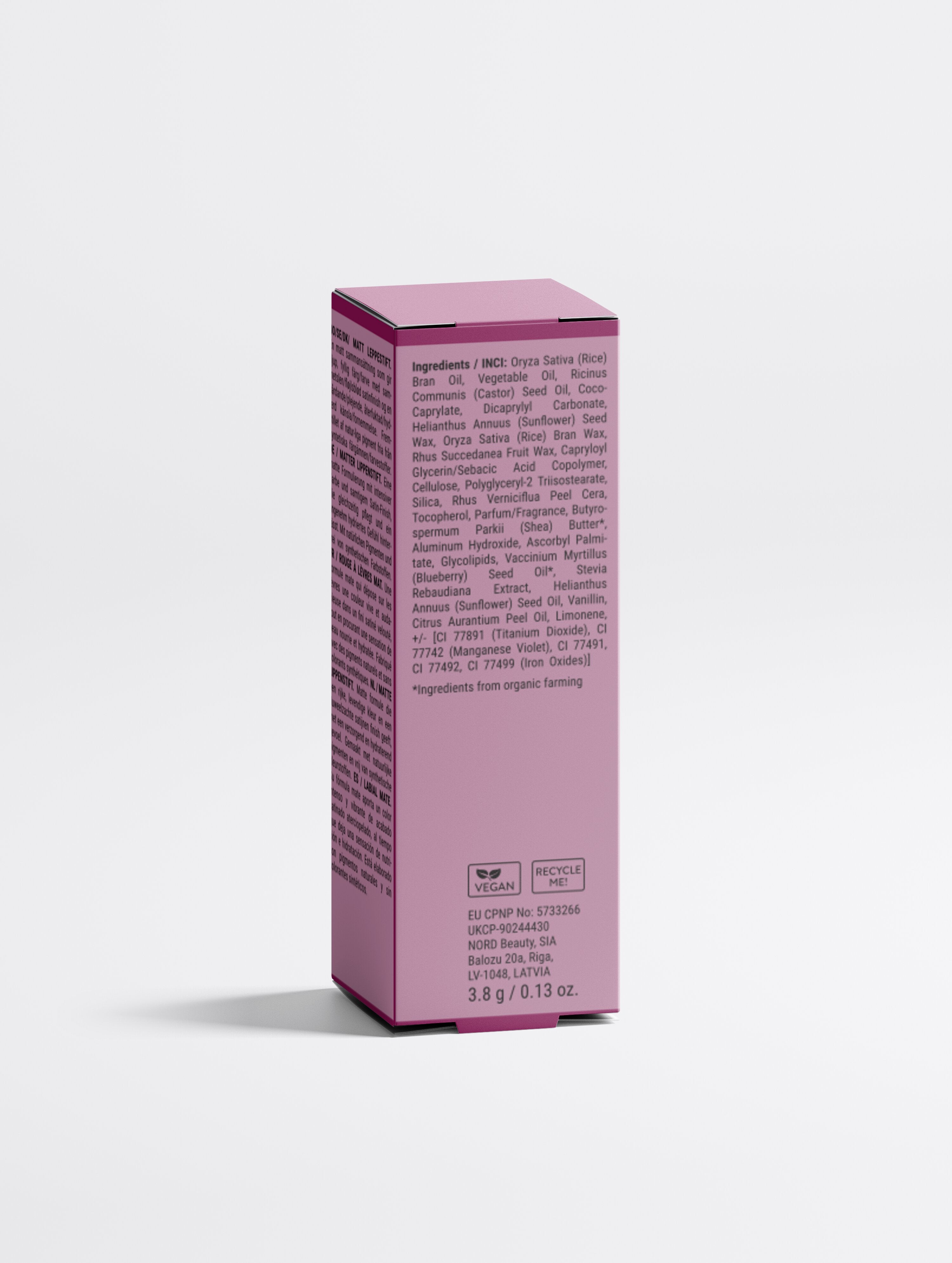 Matte lippenstift, Terracotta Nude
