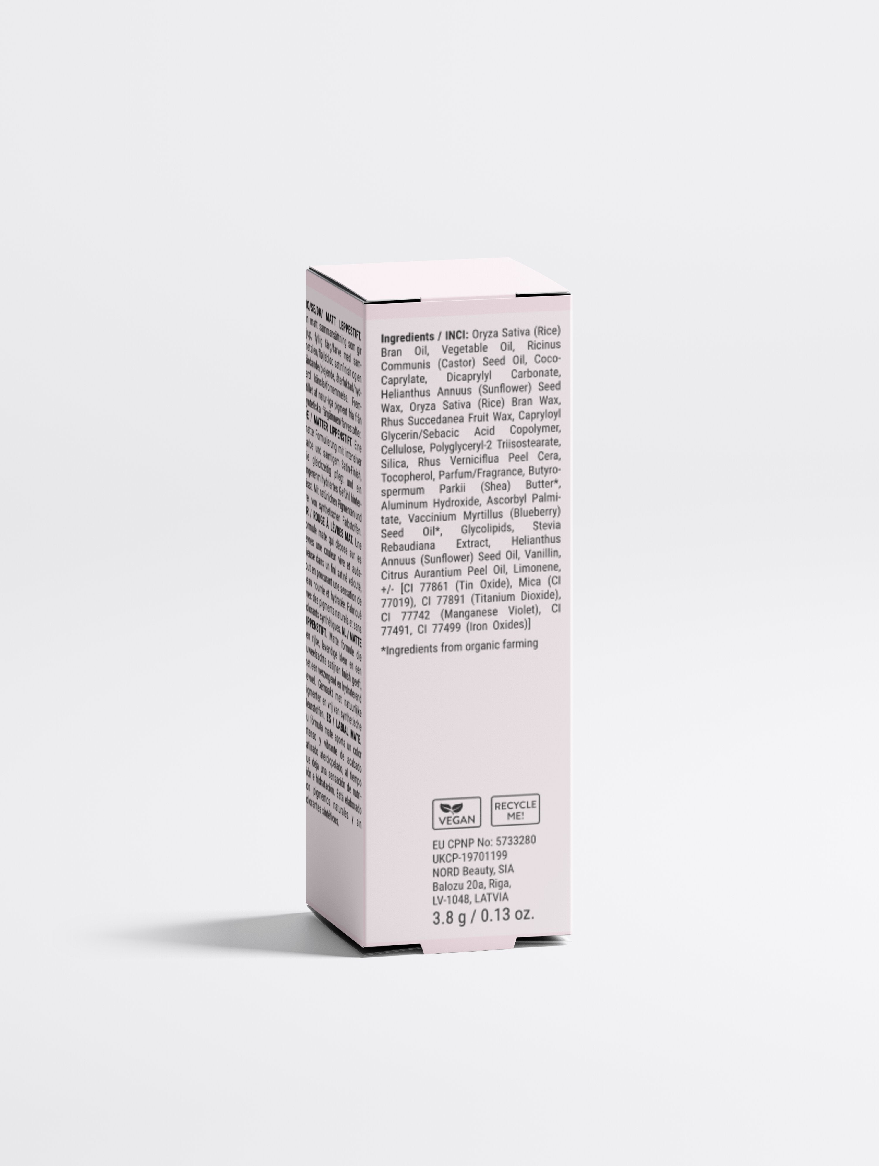 Matte Lippenstift, Dusty Rose