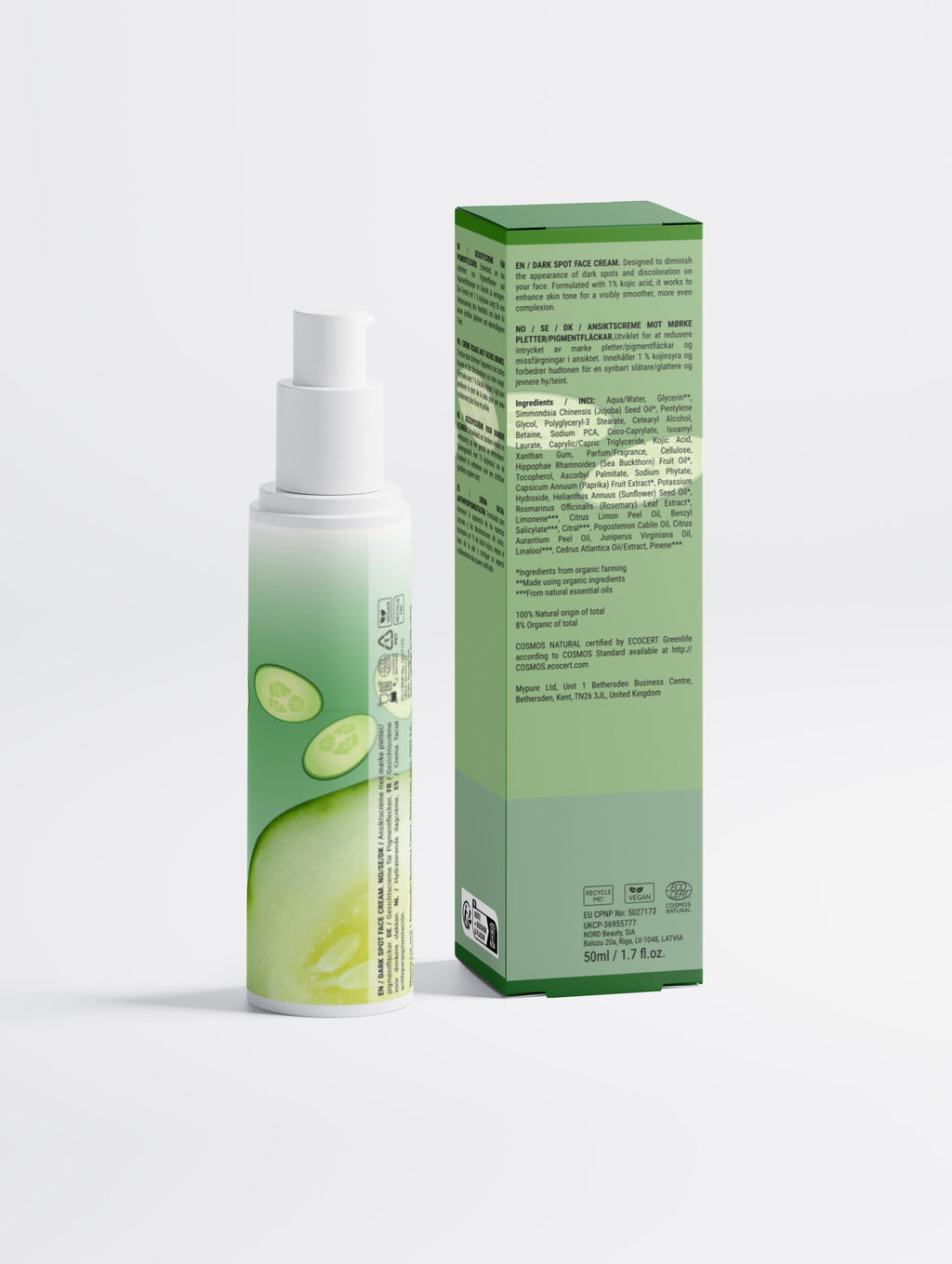 Dark Spot Face Cream with Kojic Acid