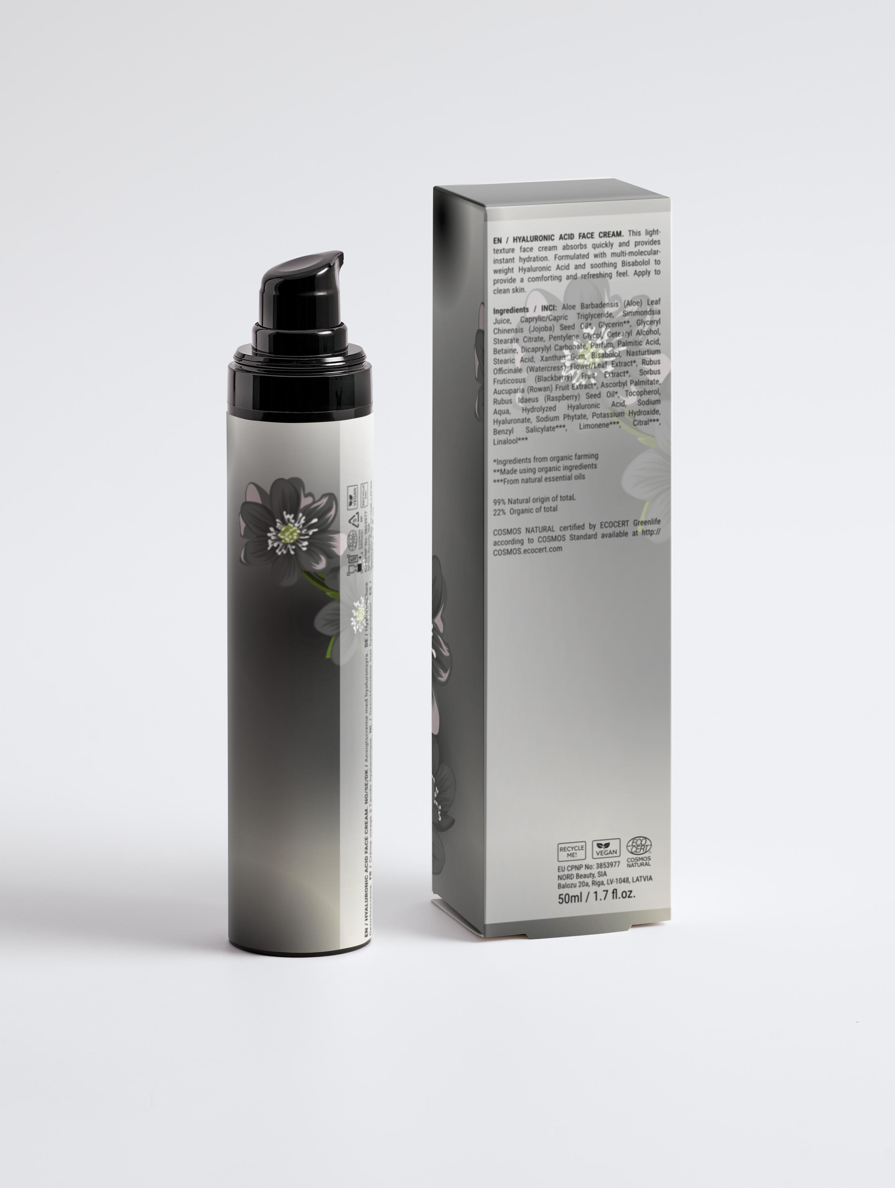 Hyaluronic Acid Face Cream for Men