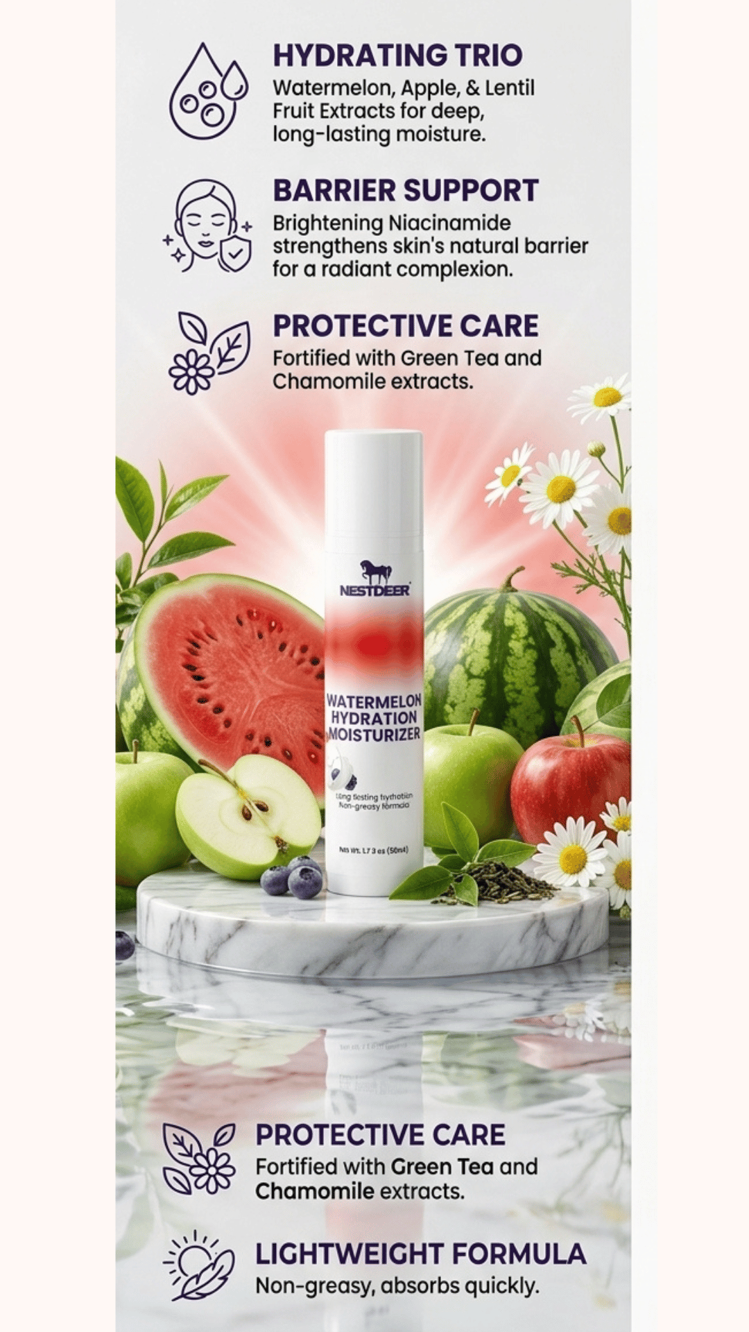 Watermeloen Hydratatie Crème