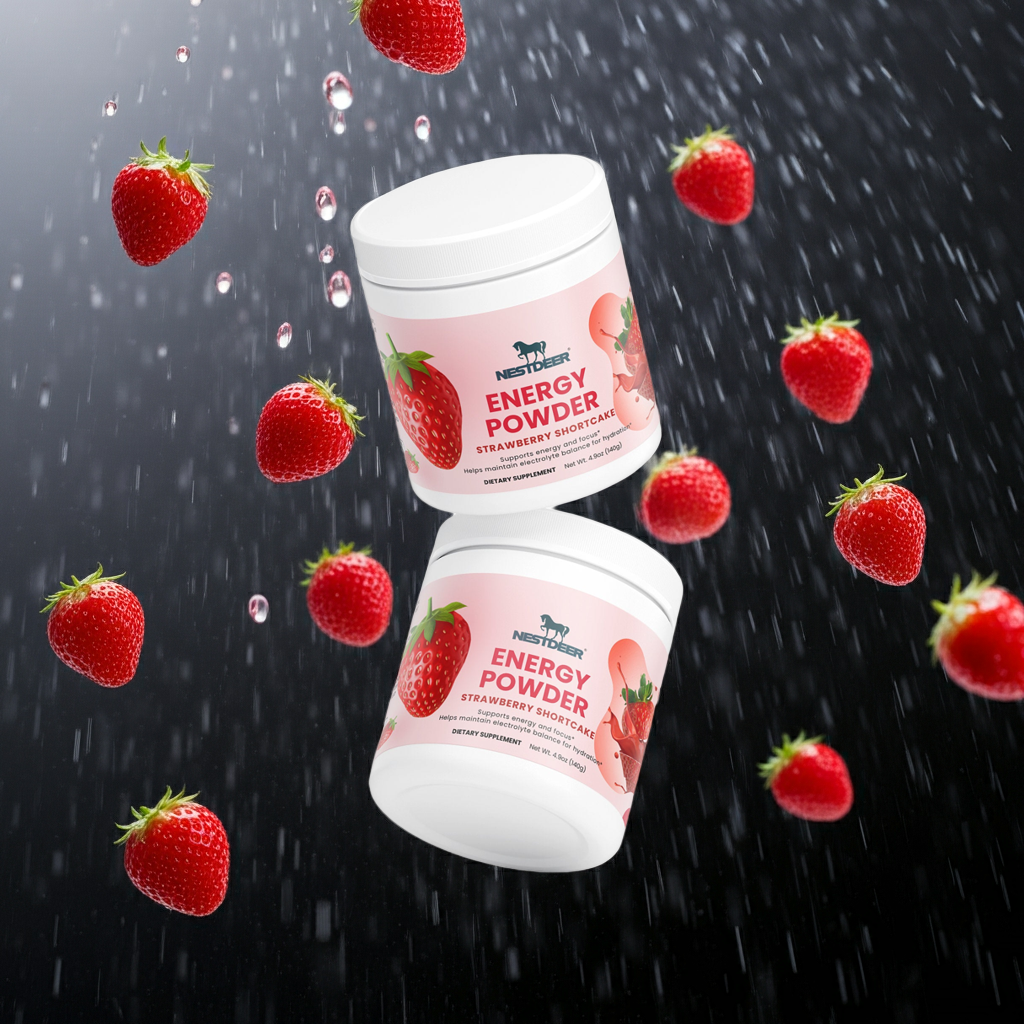 Energy Powder (Strawberry Shortcake)