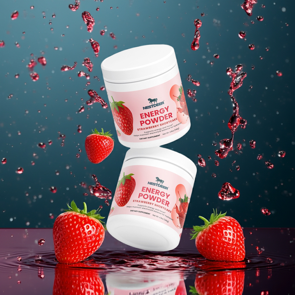 Energy Powder (Strawberry Shortcake)