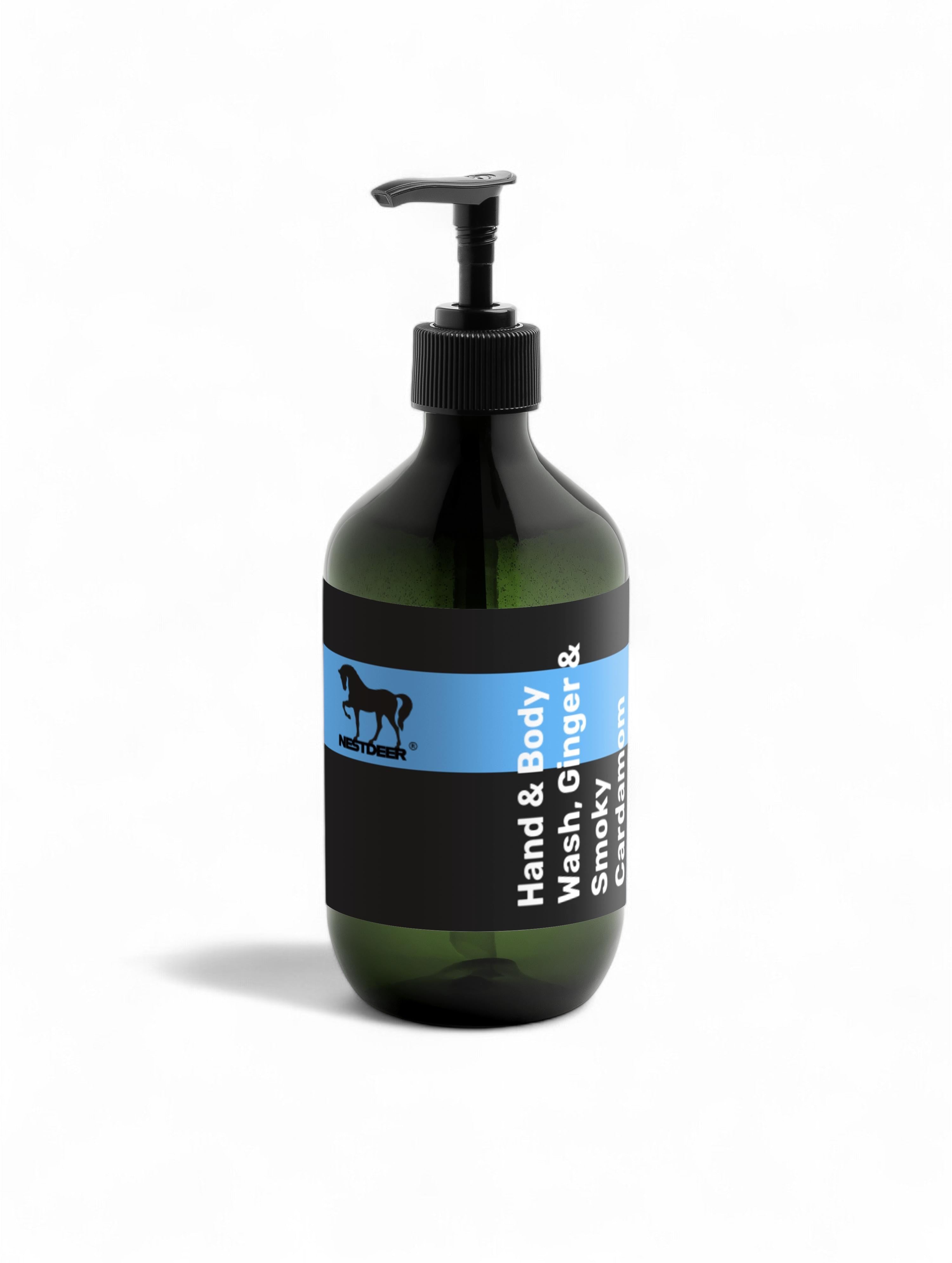 Hand & Body Wash, Ginger & Smoky Cardamom