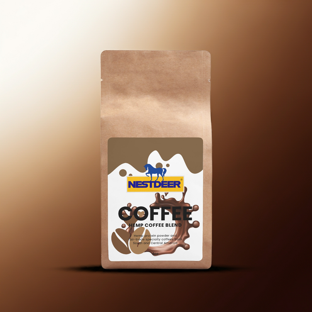 Hemp Coffee Blend - Medium Roast 4oz