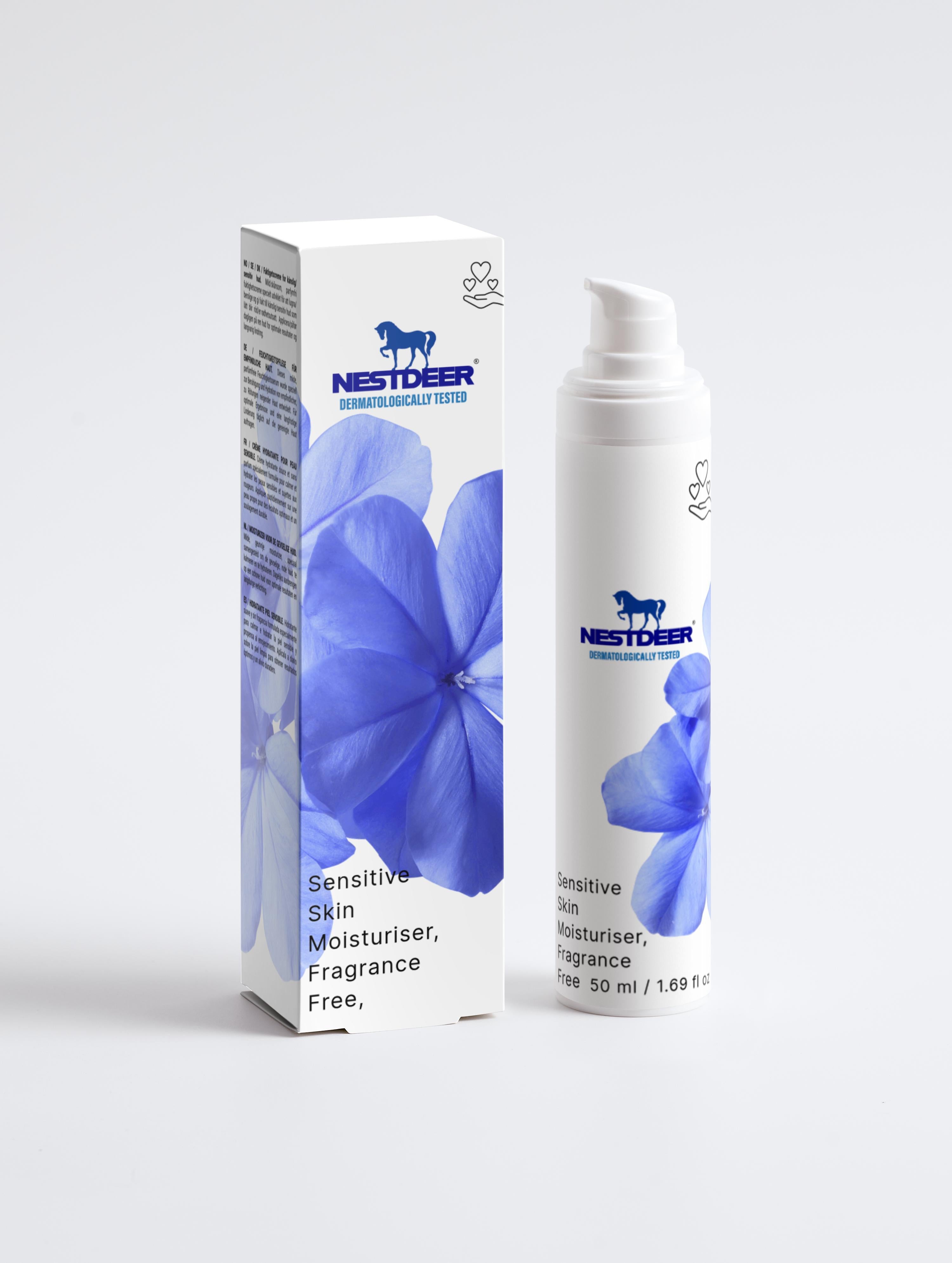 Sensitive Skin Moisturiser, Fragrance Free
