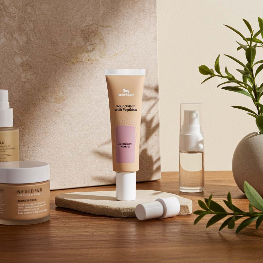 Foundation met Peptiden, 20 Medium Neutraal