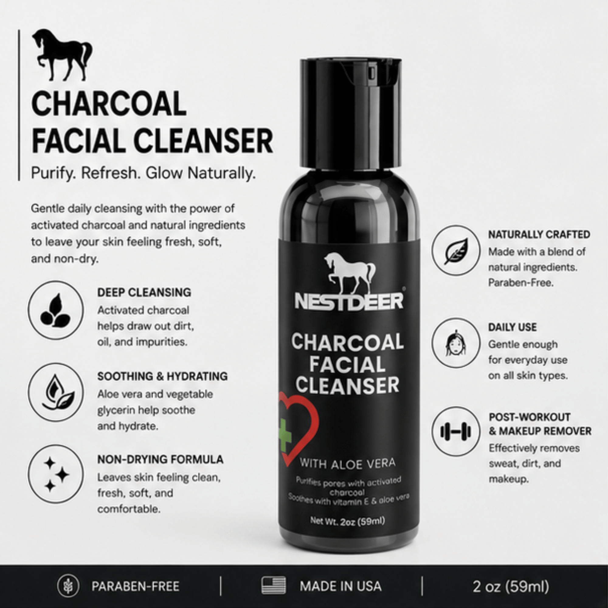 Charcoal Facial Cleanser