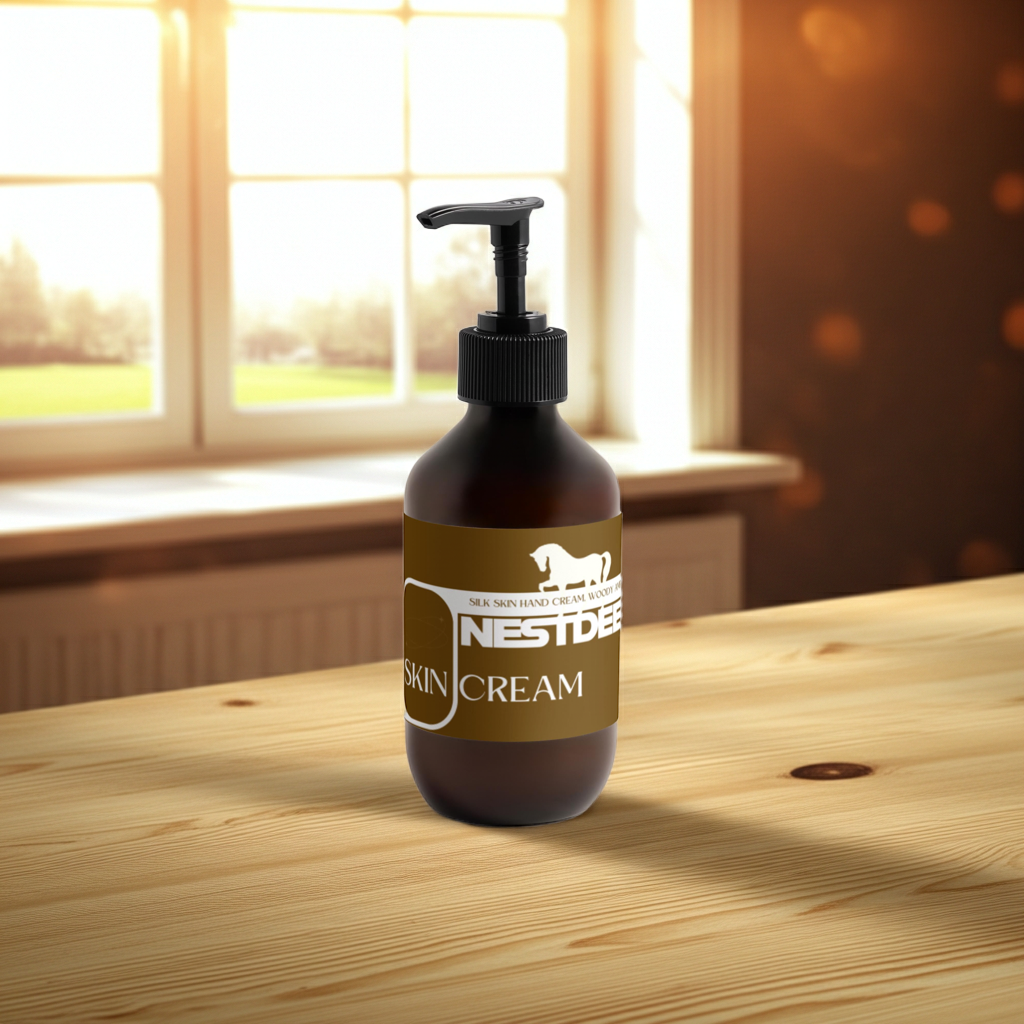 Silk Skin Hand Cream, Woody Amber & Leather