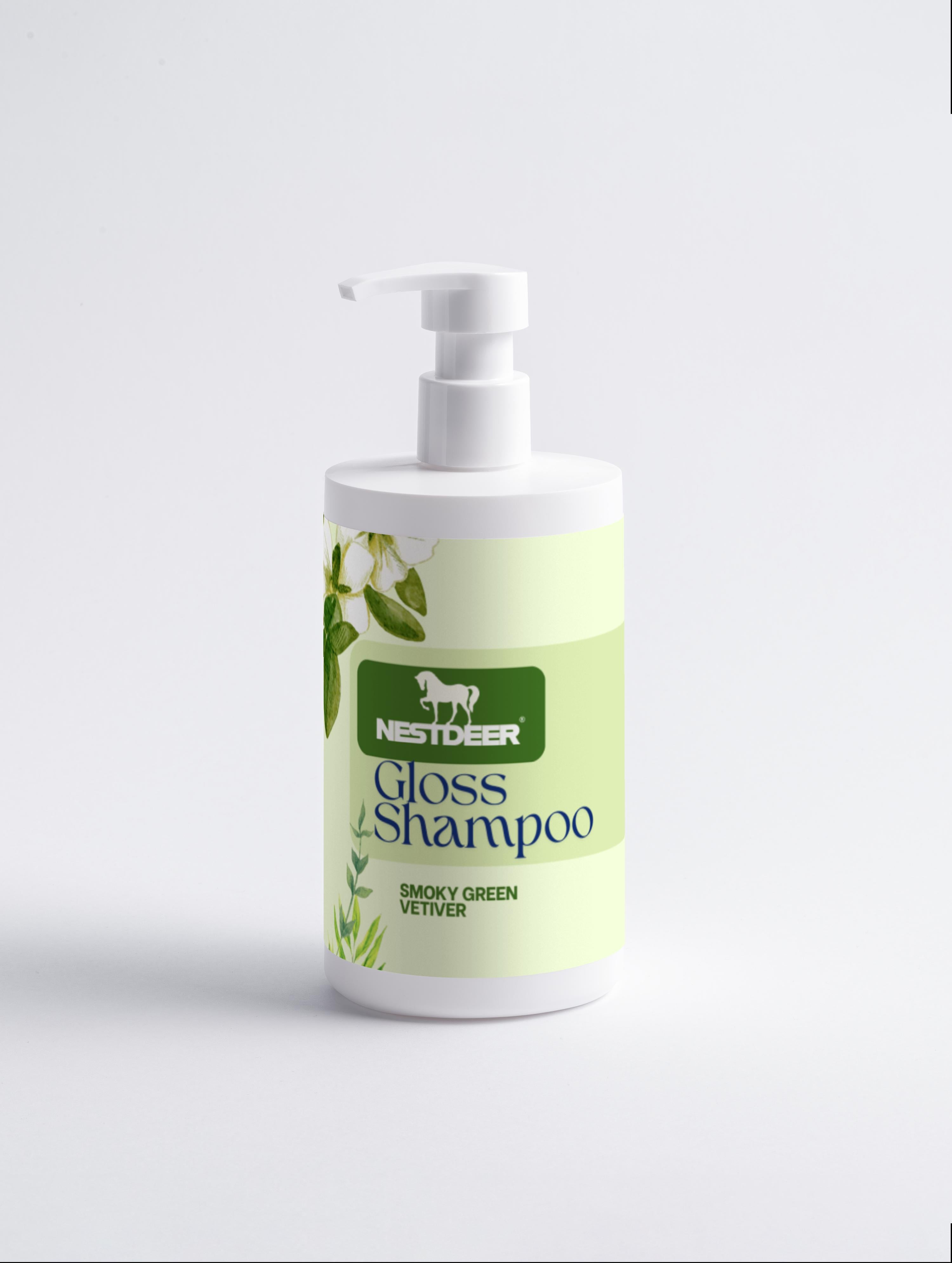 Glansshampoo, Smoky Green Vetiver