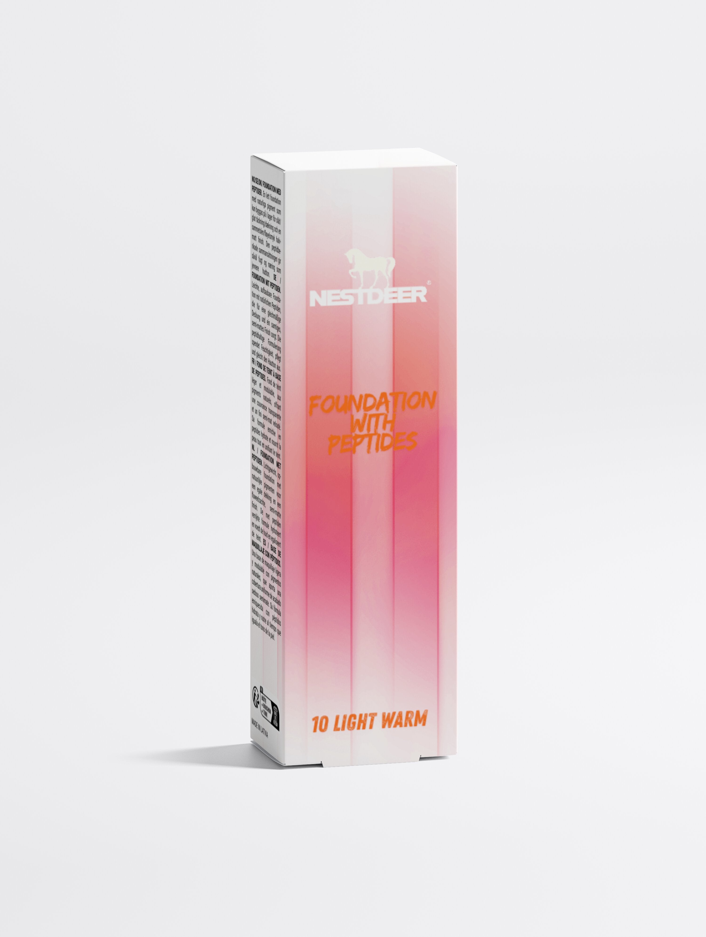 Foundation met Peptiden, 10 Licht Warm