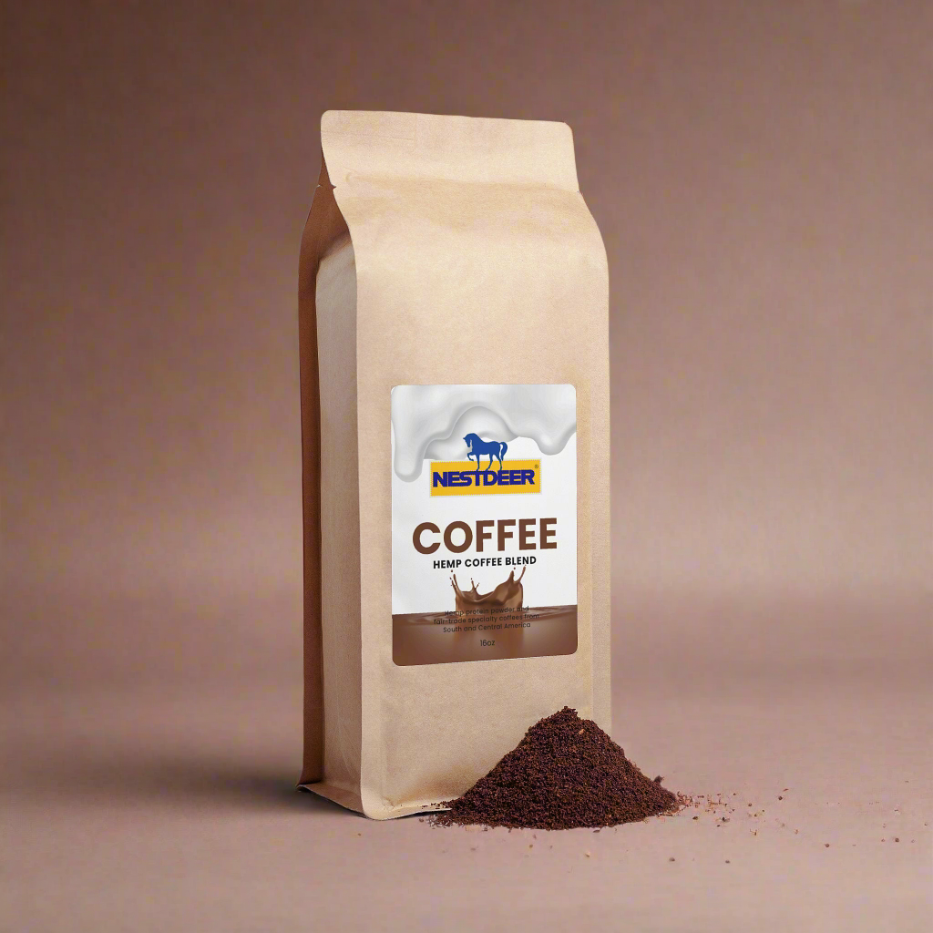 Hemp Coffee Blend - Medium Roast 16oz