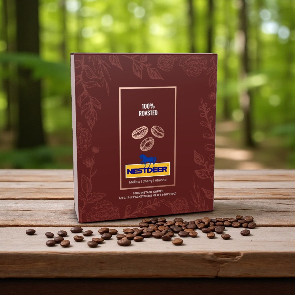 NESTDEER mellow cherry almond coffee