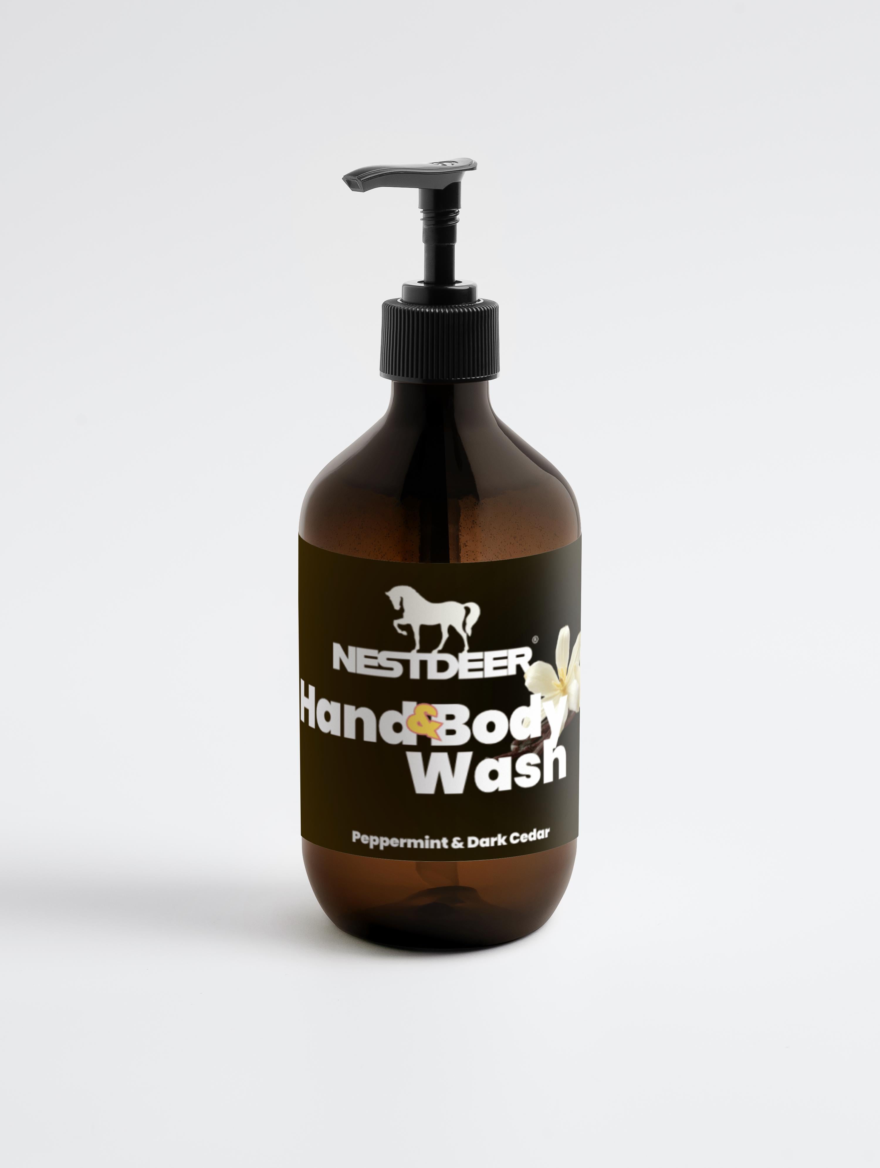 Hand & Body Wash, Ginger & Smoky Cardamom