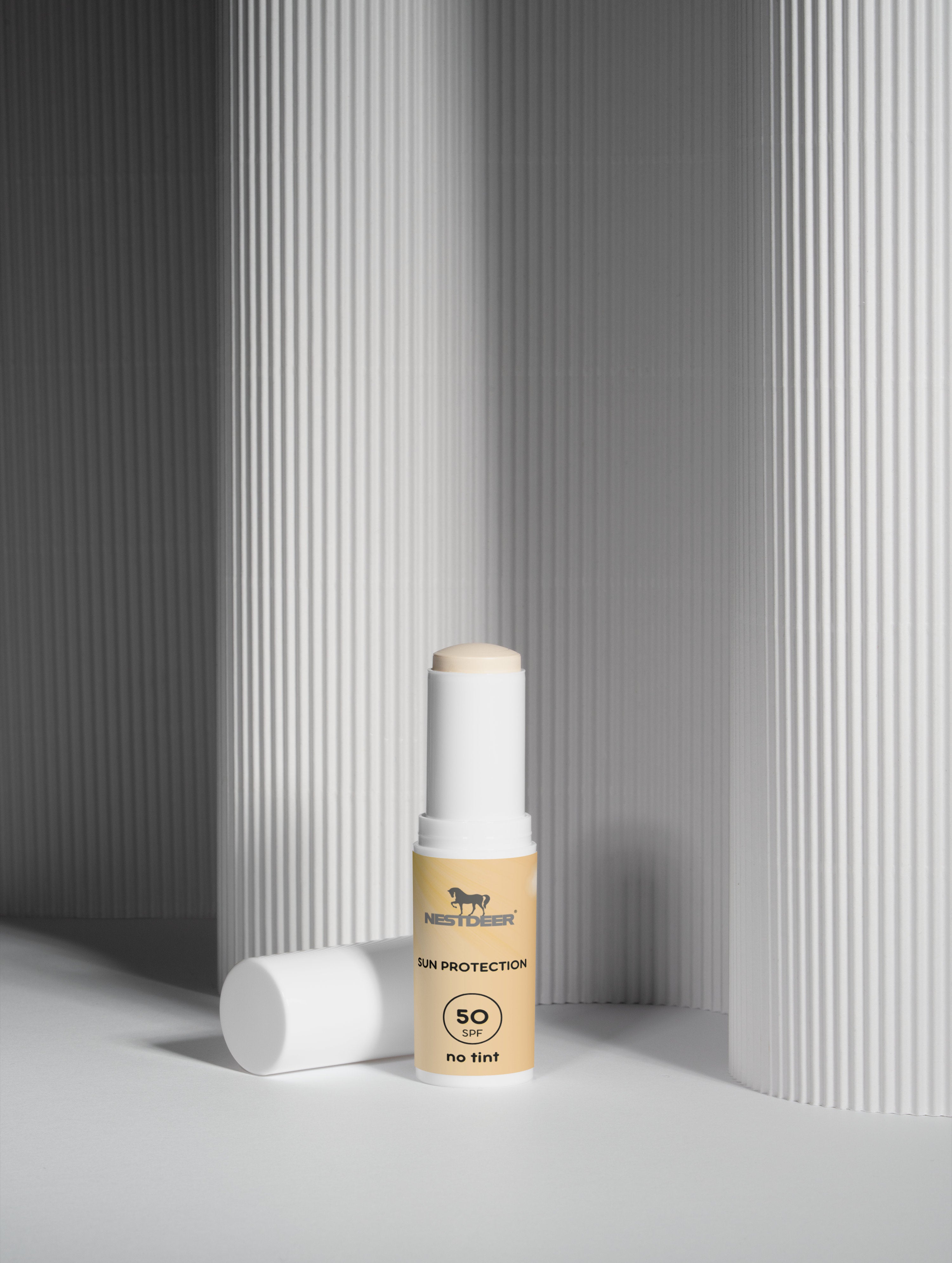 Zonnebescherming SPF50 Stick, geen tint