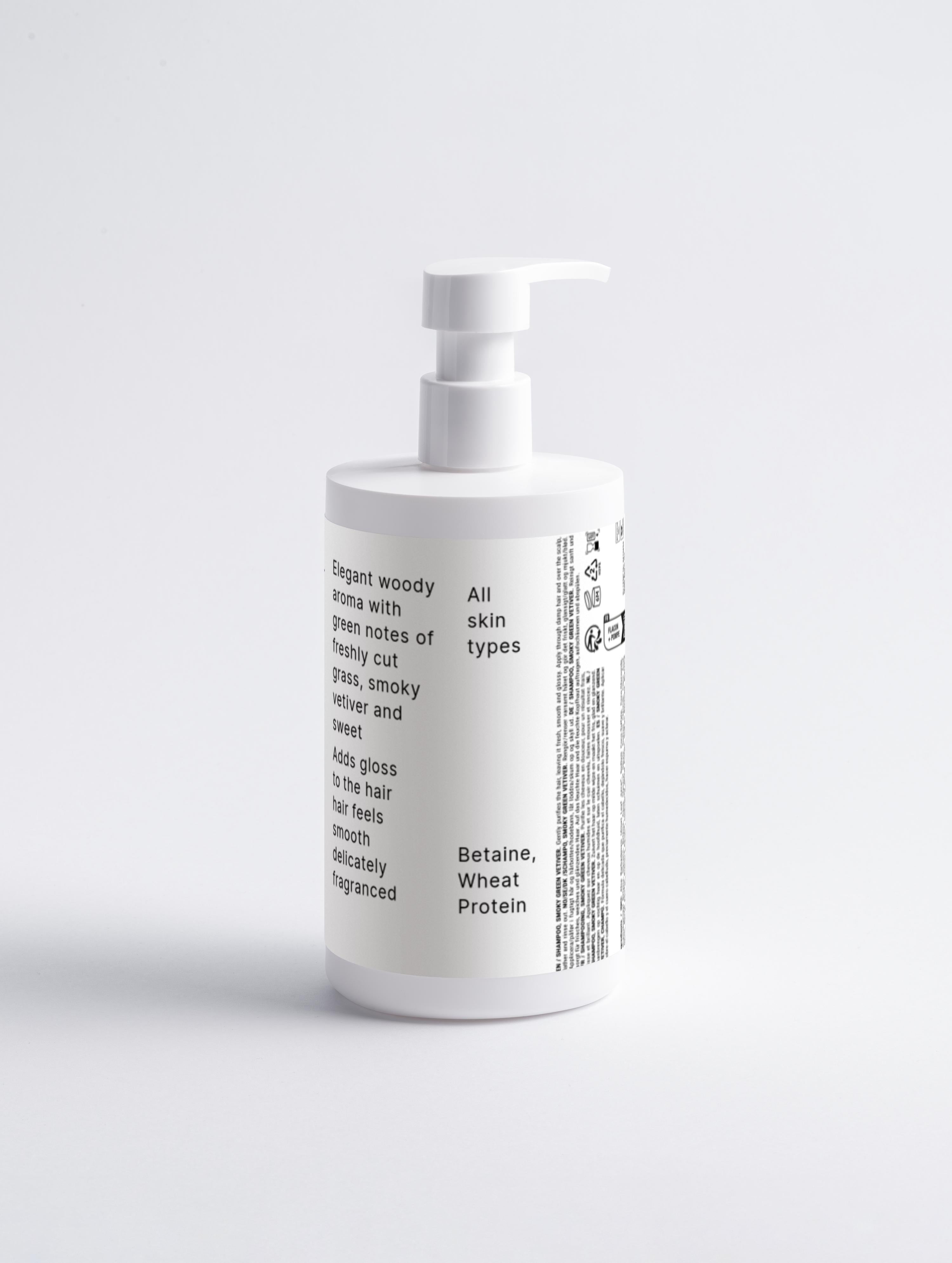 Glansshampoo, Smoky Groene Vetiver