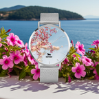 170. Fashion Ultra-thin Stainless Steel Quartz Watch (With Indicators)