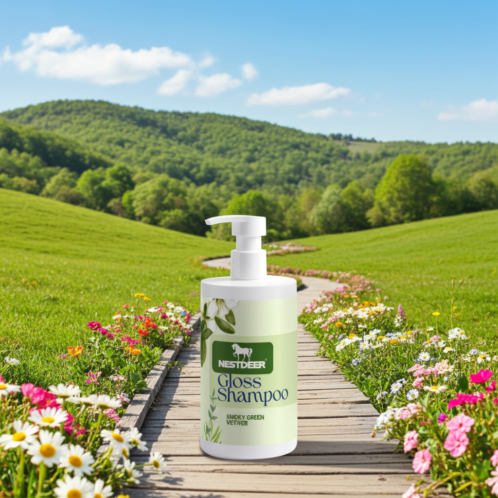 Gloss Shampoo, Smoky Green Vetiver