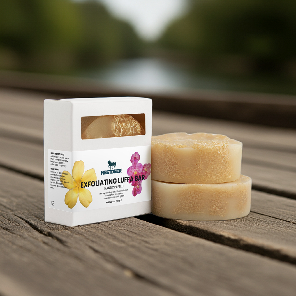 Exfoliating Luffa Bar