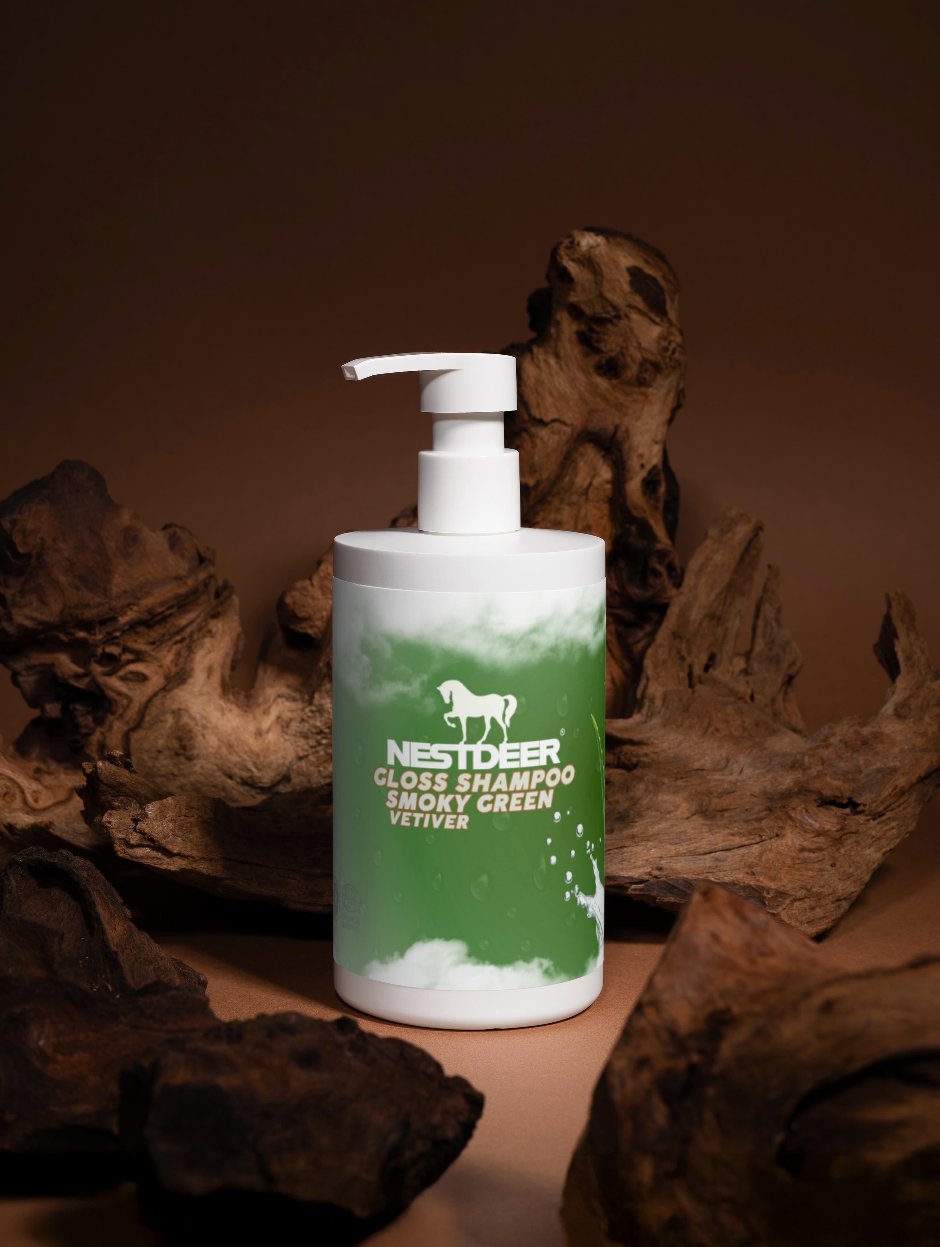 Gloss Shampoo, Smoky Green Vetiver