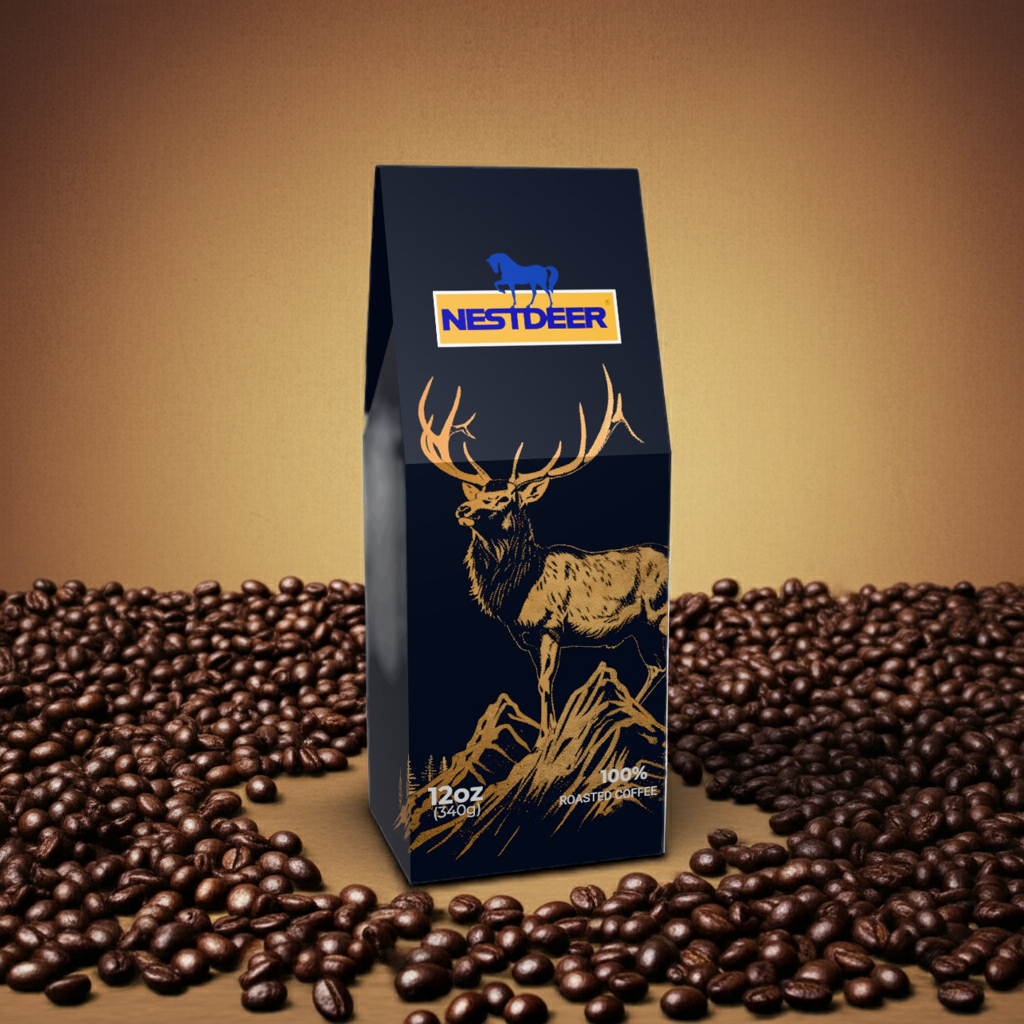 premium coffee with adaptogenic Lion's M