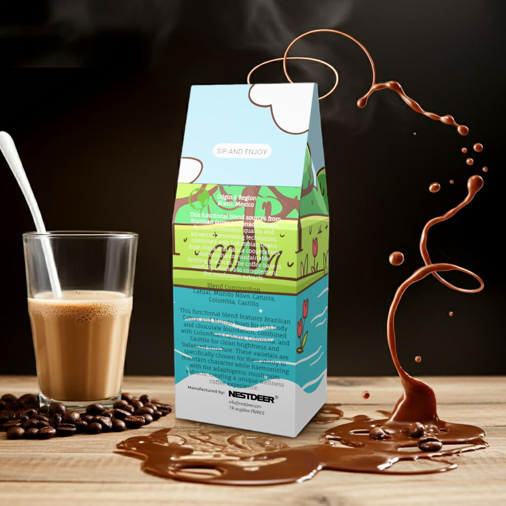 Medium-dark roast COFFEE