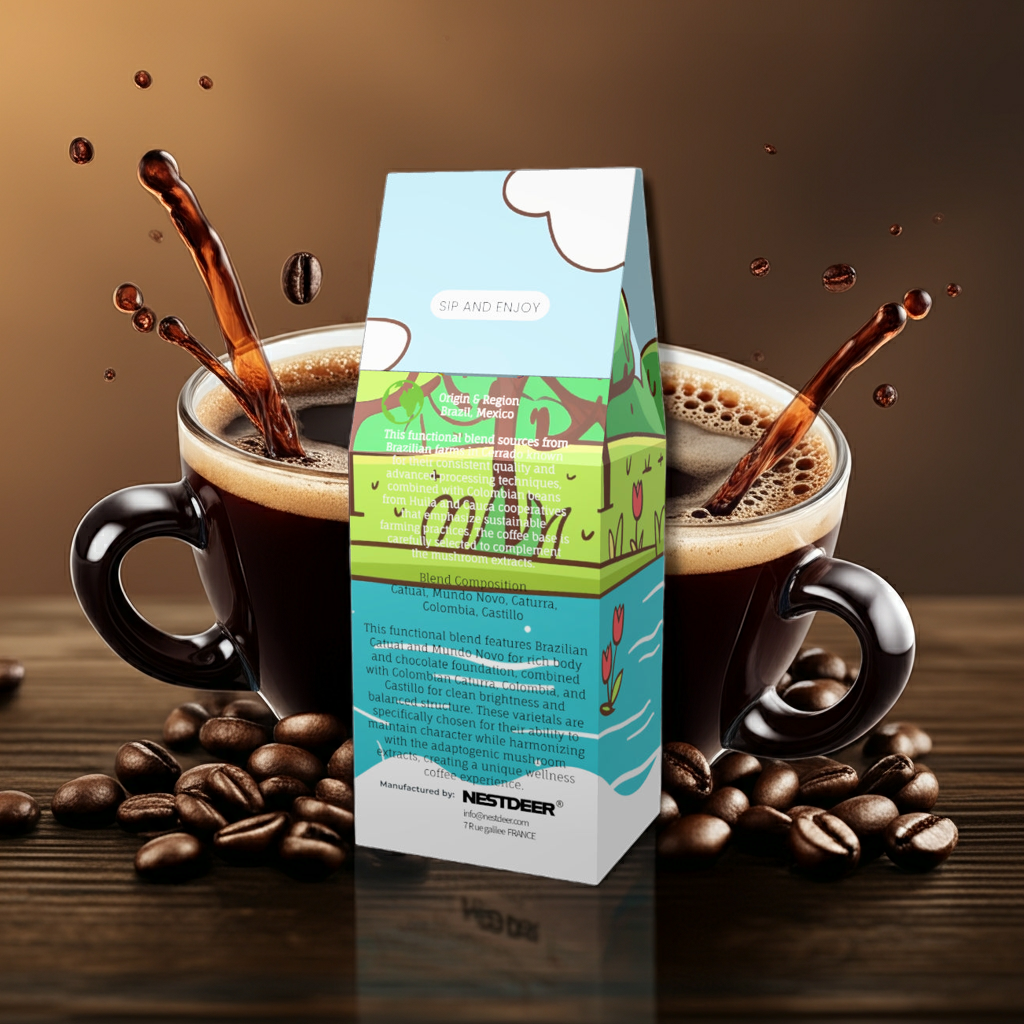 Medium-dark roast COFFEE