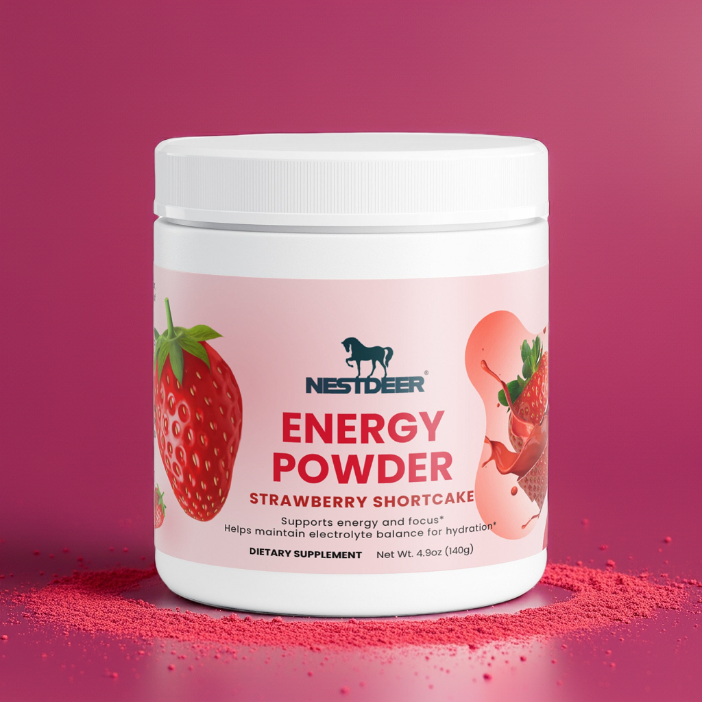 Energy Powder (Strawberry Shortcake)
