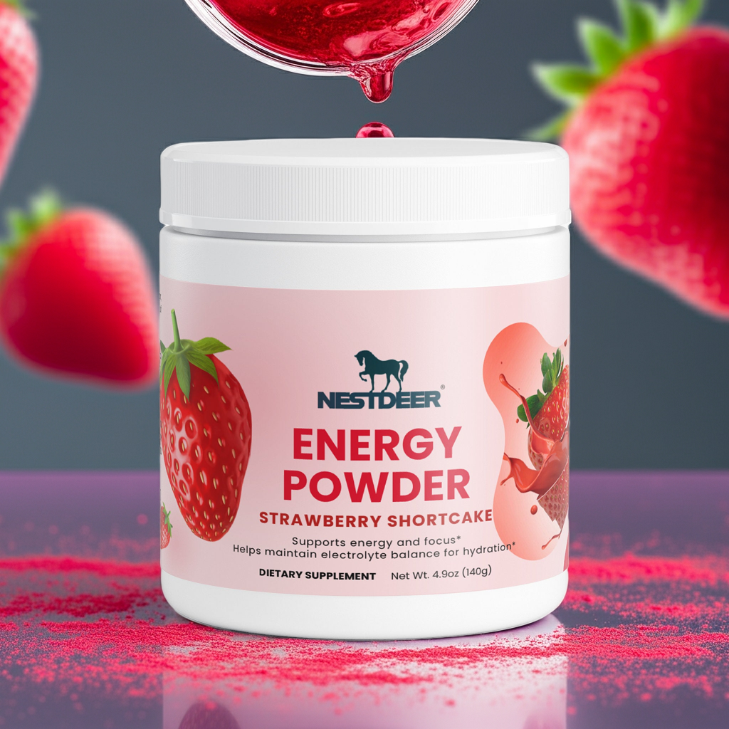 Energy Powder (Strawberry Shortcake)