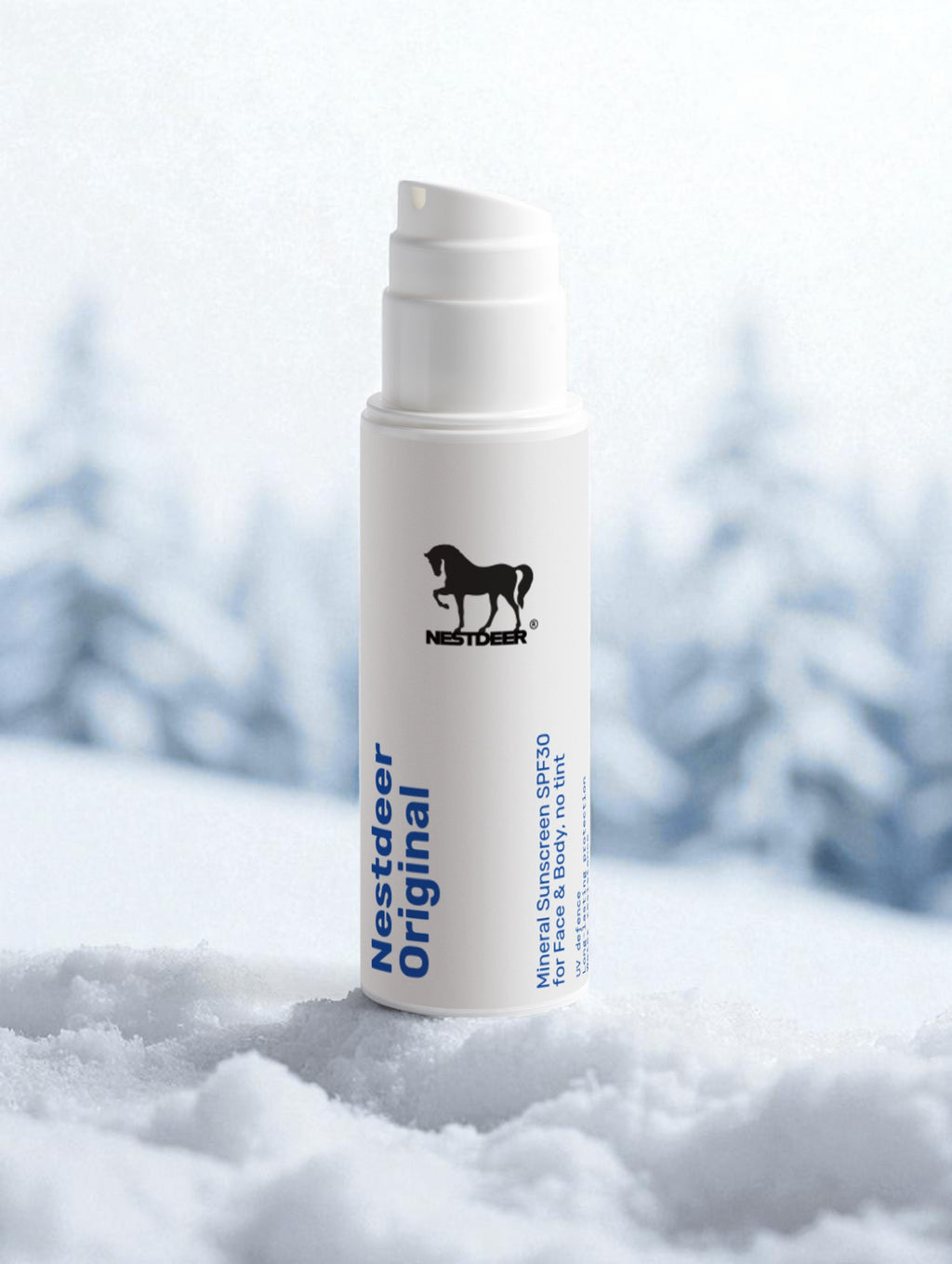 Mineral Sunscreen SPF30 for Face & Body, no tint