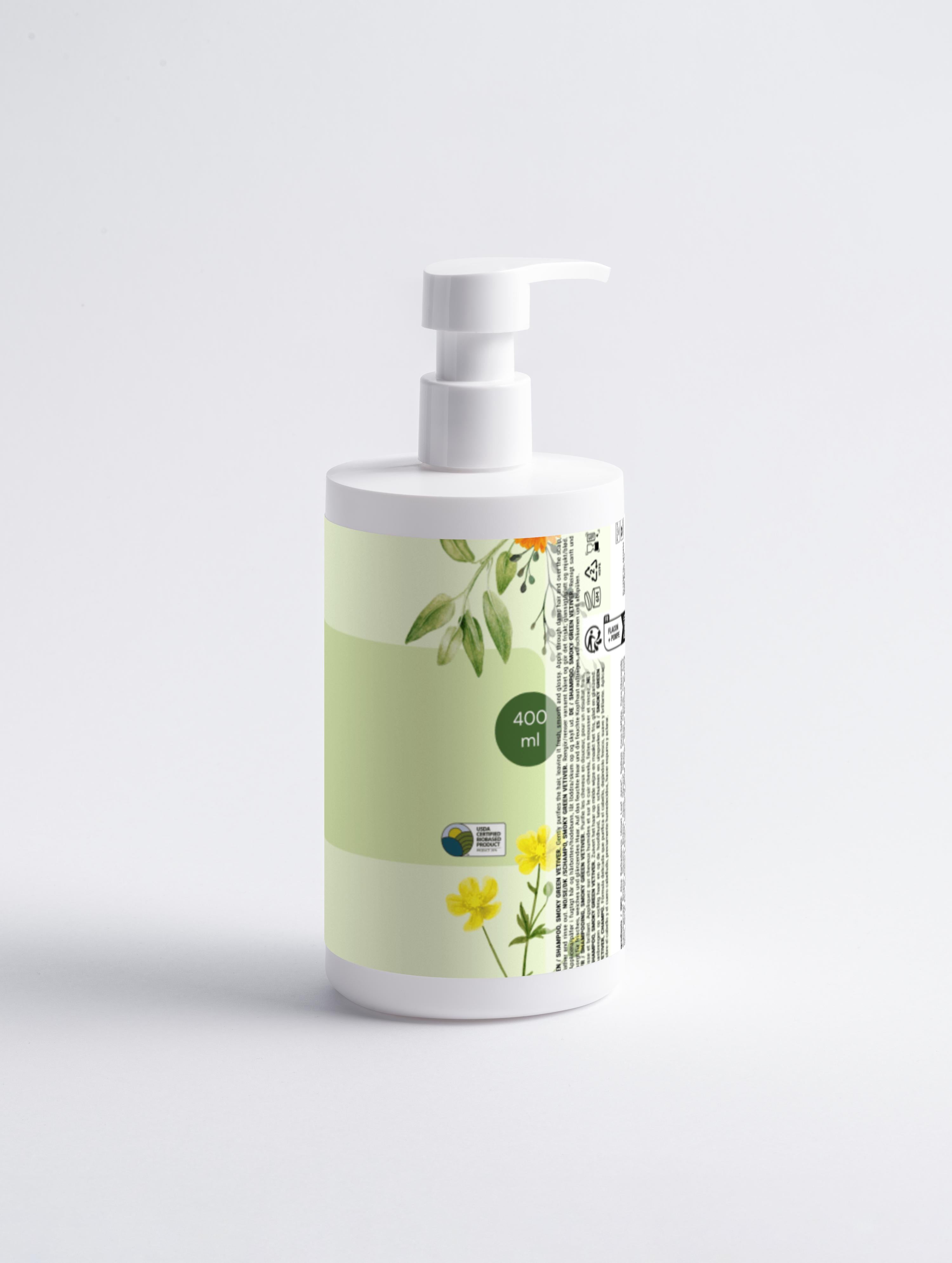 Glansshampoo, Smoky Green Vetiver