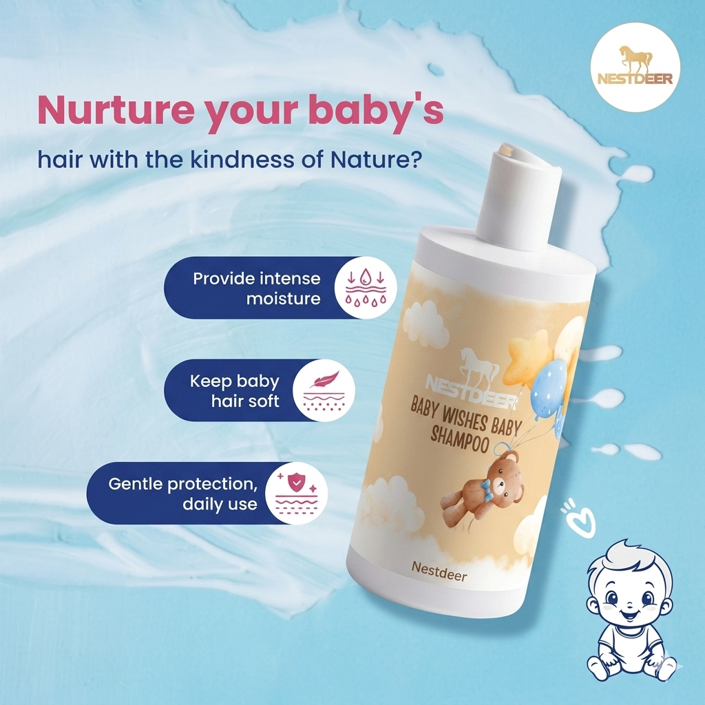 Milde babyshampoo