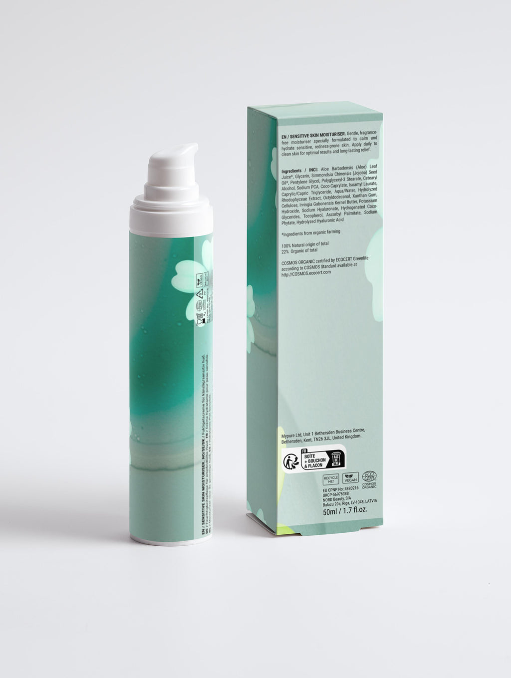 Sensitive Skin Moisturiser, Fragrance Free